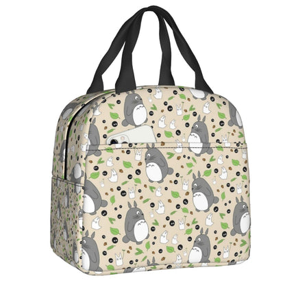 My Neighbor Totoro Lunch Bag Cooler Thermal Insulated Studio Ghibli Anime Hayao Miyazaki Lunch Box for Women Children School