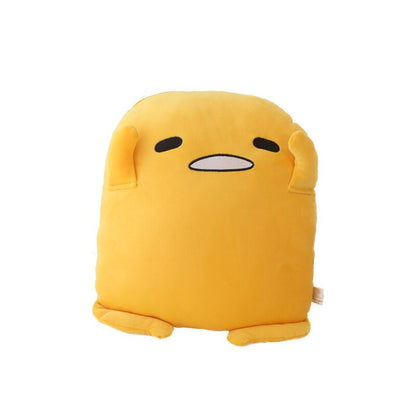 Sanrio Kawaii Gudetama Cartoon Plush Doll Children&#39;s Doll Plush Toy Sofa Backrest Throw Pillow Home Decor Surprise Birthday Gift