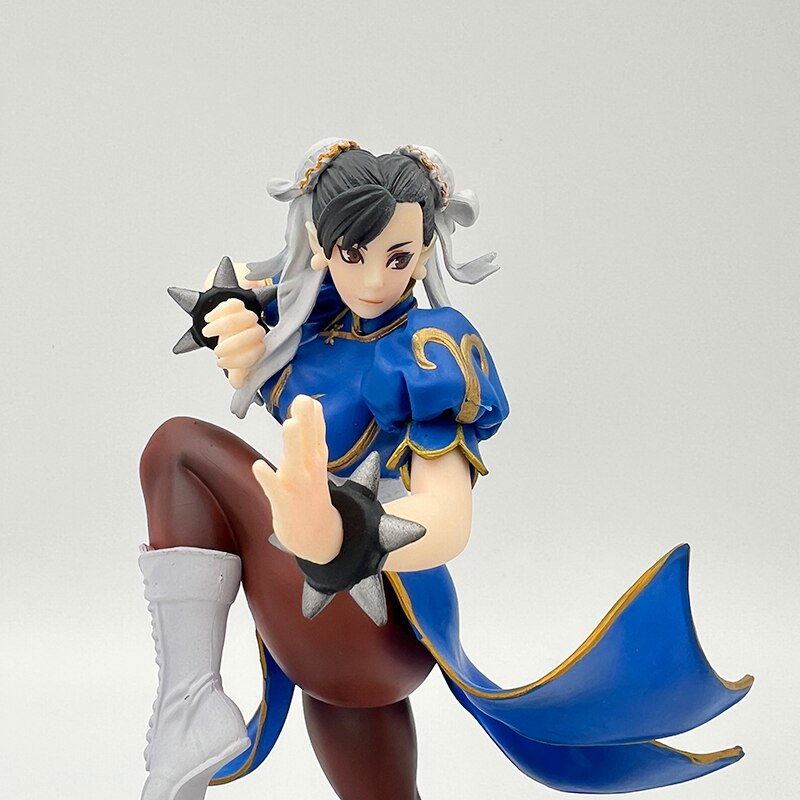 18cm POP UP PARADE Street Fighter Anime Figure Chun Li Battle Costume Action Figure Sexy Girl Figure Collection Model Doll Toys