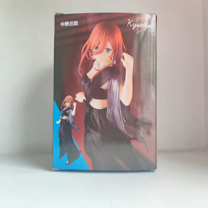 19cm The Quintessential Quintuplets  Anime Figures Nakano Miku PVC Action Figure Collection  Model Toys Doll Gift