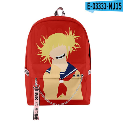 Fashion Novelty My Hero Academia Student School Bags Unisex 3D Print Oxford Waterproof Notebook multifunction Travel Backpacks