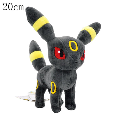 Pokemon Eevee Evolution Peluche Plush Toy Flareon Vaporeon Espeon Umbreon Leafeon Sylveon Pikachu Stuffed Doll Kid Xmas Gift