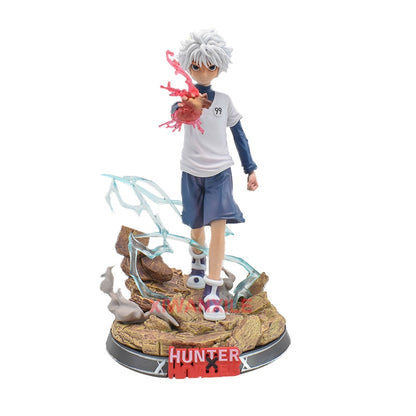 33cm Hunter x Hunter Anime Figure Kurapika/Alluka Zoldyck Action Figure Gon Freecss/Killua Zoldyck Figurine Model Doll Toys