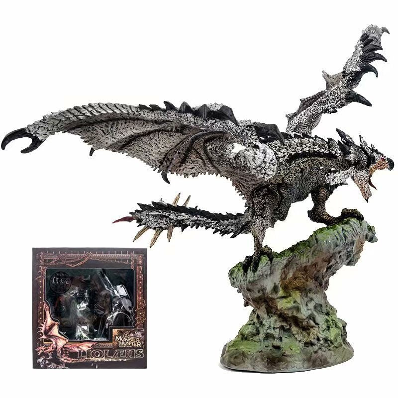 6pcs Set Monster Hunter Game Dragon Anime Figure Hot Dragon PVC Action Figures Collectible Model Toy