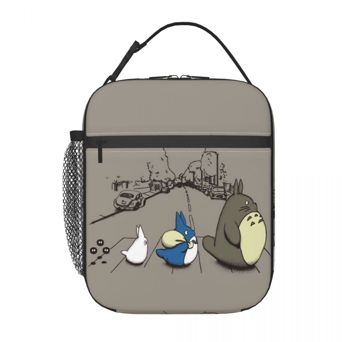 Studio Ghibli Anime My Neighbor Totoro Resuable Lunch Boxes for Women Hayao Miyazaki Cooler Thermal Food Insulated Lunch Bag