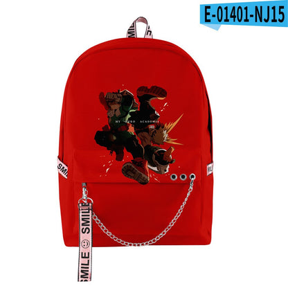 Fashion Novelty My Hero Academia Student School Bags Unisex 3D Print Oxford Waterproof Notebook multifunction Travel Backpacks