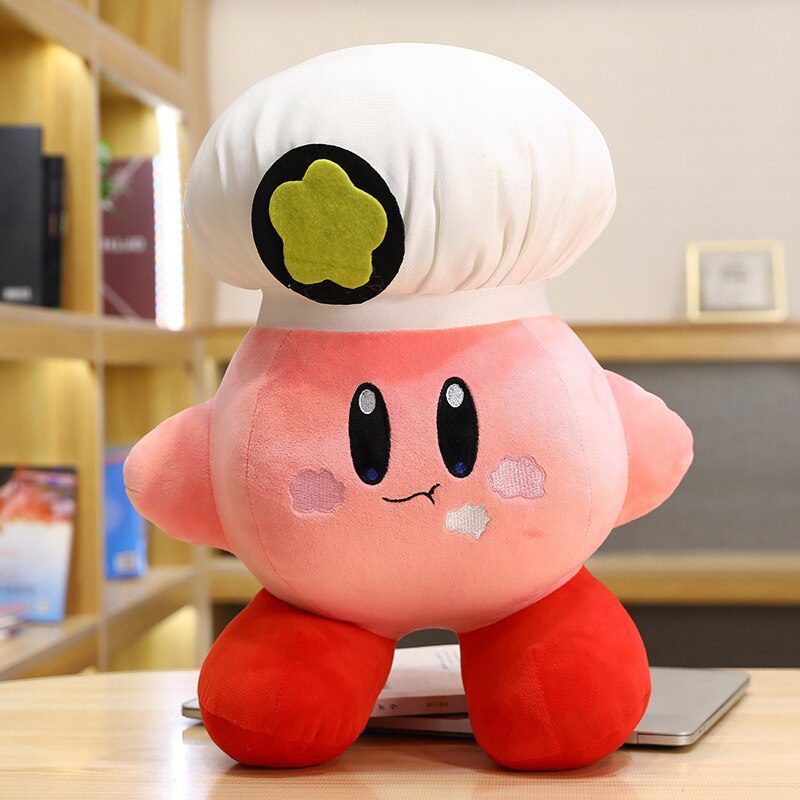 Star Kirby Doll Plush Stuffed Toys Love Chef Strawberry Pillow Pendant Children&#39;s Birthday Christmas Gift