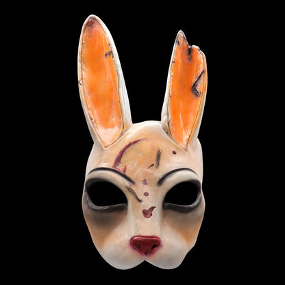 Game Dead By Daylight Butcher Mask Cosplay Latex Scary Rabbit Killer Mask Horror Trapper Helmet Halloween Dress Up Show Props