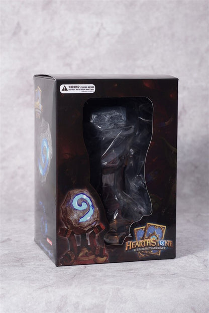 22cm World of Warcraft Figrue Glowing Hearthstone Game Hearthstone with LED Breathing Light Collectible Doll Model Kid Toy