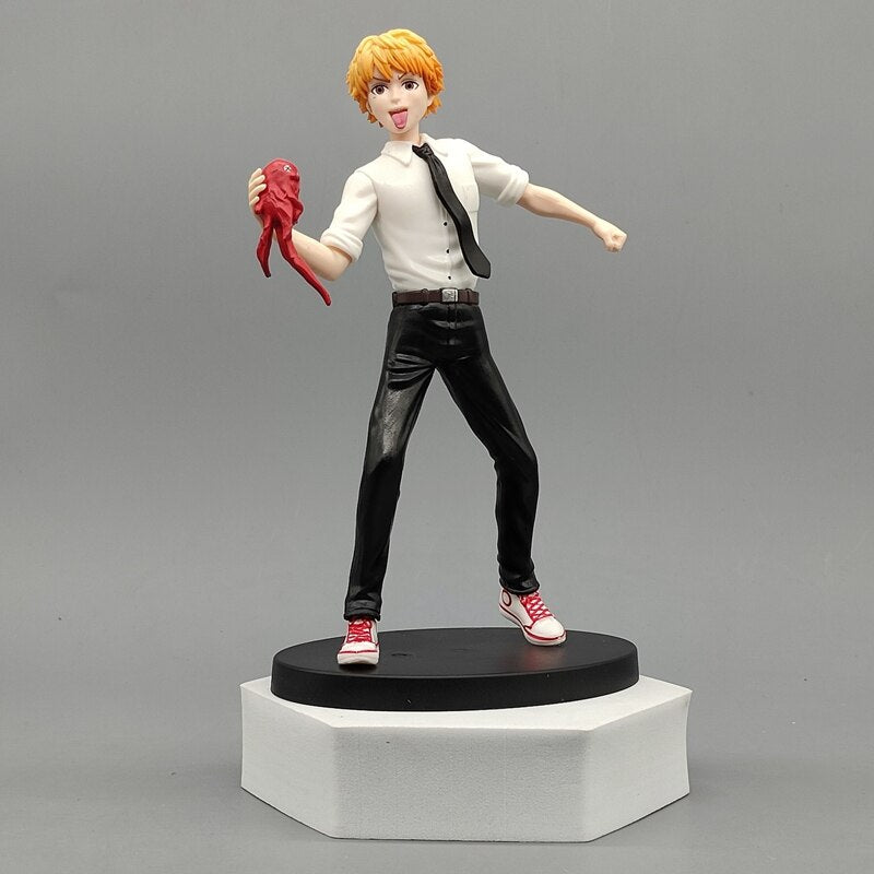 18cm Anime Makima Figure Power Chainsaw Man Action Figure Pochita Figure Scene Ornament Denji Model Doll  Makima Toys PVC