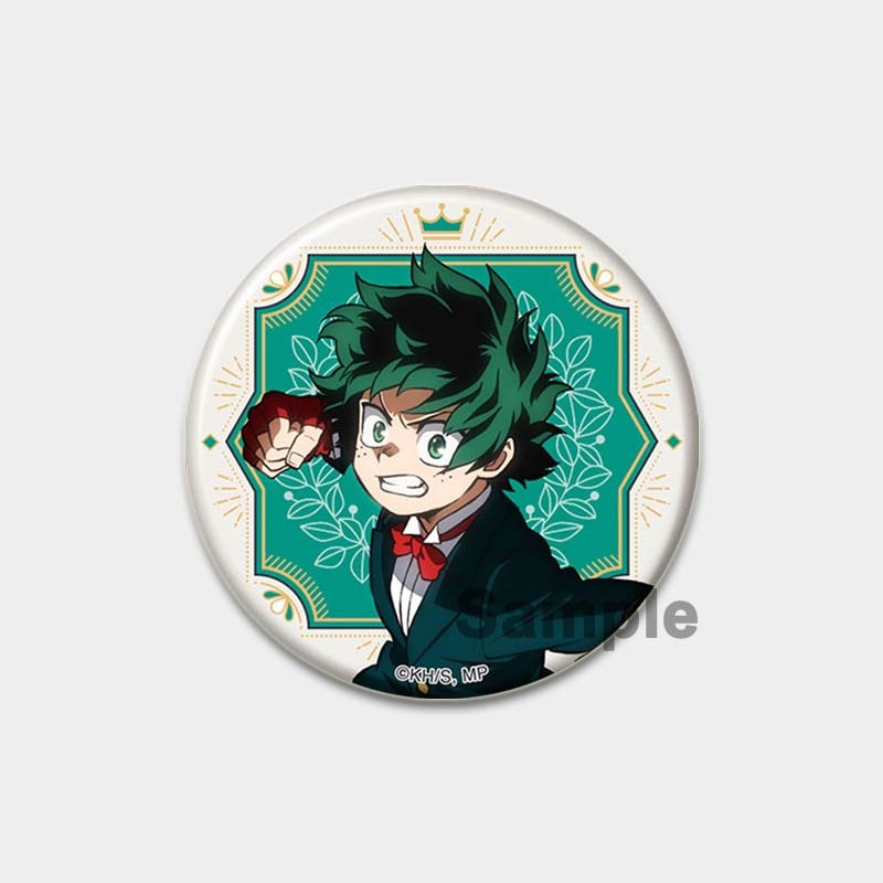 Fashion Jewelry Accessories Anime My Hero Academia Brooch Enamel Pin Cartoon Cosplay Badge for Clothes Backpack Decoration Gifts