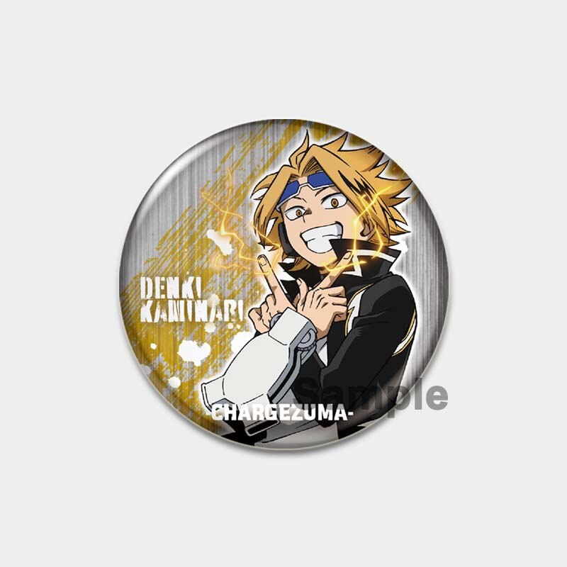 Fashion Jewelry Accessories Anime My Hero Academia Brooch Enamel Pin Cartoon Cosplay Badge for Clothes Backpack Decoration Gifts