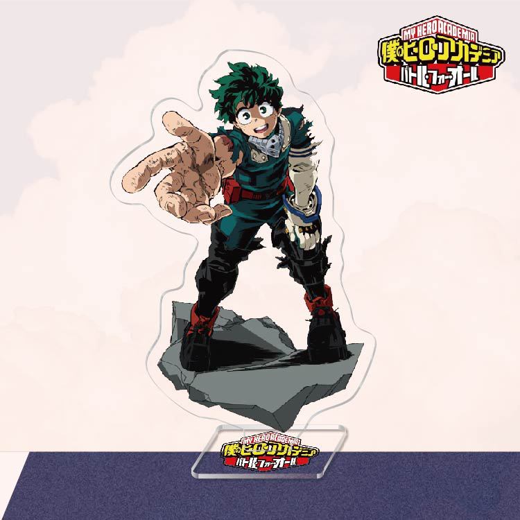 My Hero Academia Anime Figure Todoroki Shoto Acrylic Stands Endeavour Character Model Plate Desk Decor Standing Sign Fans Gifts