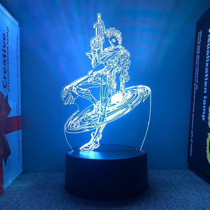 23Models Valorant Figure 3d Led Lamp For Bedroom All Hero Statues Acrylic Night Lights Game Room Decor Holiday Gift Jett Gekko