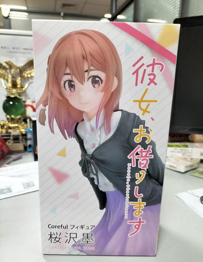 In Stock Sakurasawa Sumi Action &amp; Toy Figures Rent Girlfriend Anime Figure Models 20Cm Pvc Figural Figurine Models Periphery New