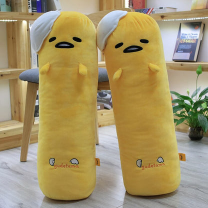 Gudetama Sanrio Long Pillow Japanese Style Sofa Decorative Pillow Hug Plush Toy Stuffed Anime Plushies Xmas Gifts For Girl Washable