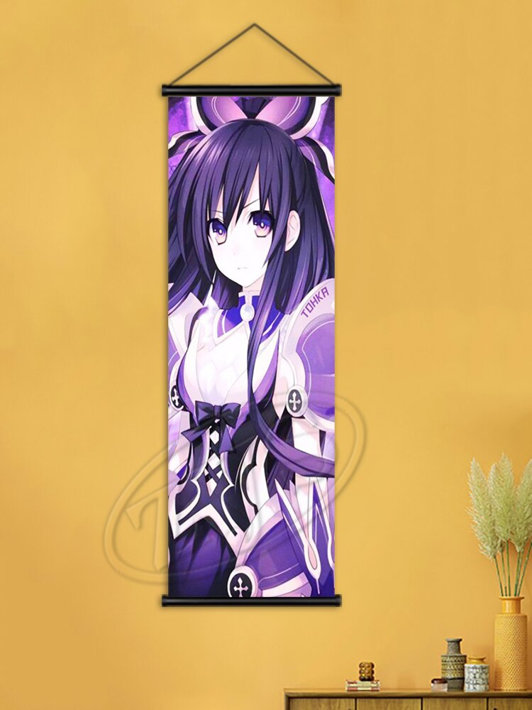 Classic Art Japanese Anime Poster Canvas Date a Live Painting HD Print Wall Home Cudros Hanging Scrolls Mural Bedroom Decoration