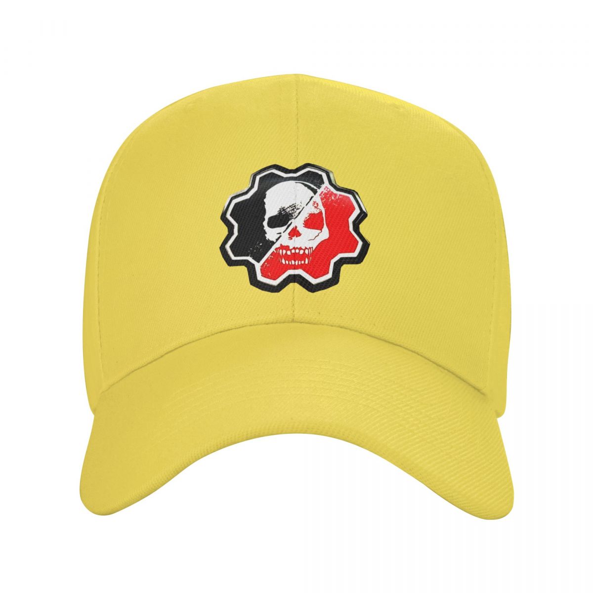 Cool Classic Gears of War Skeleton Skull Trucker Hat Women Men Custom Adjustable Unisex Baseball Cap Hip Hop