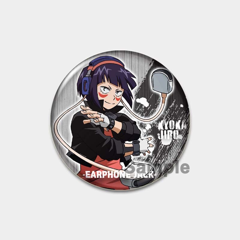 Fashion Jewelry Accessories Anime My Hero Academia Brooch Enamel Pin Cartoon Cosplay Badge for Clothes Backpack Decoration Gifts