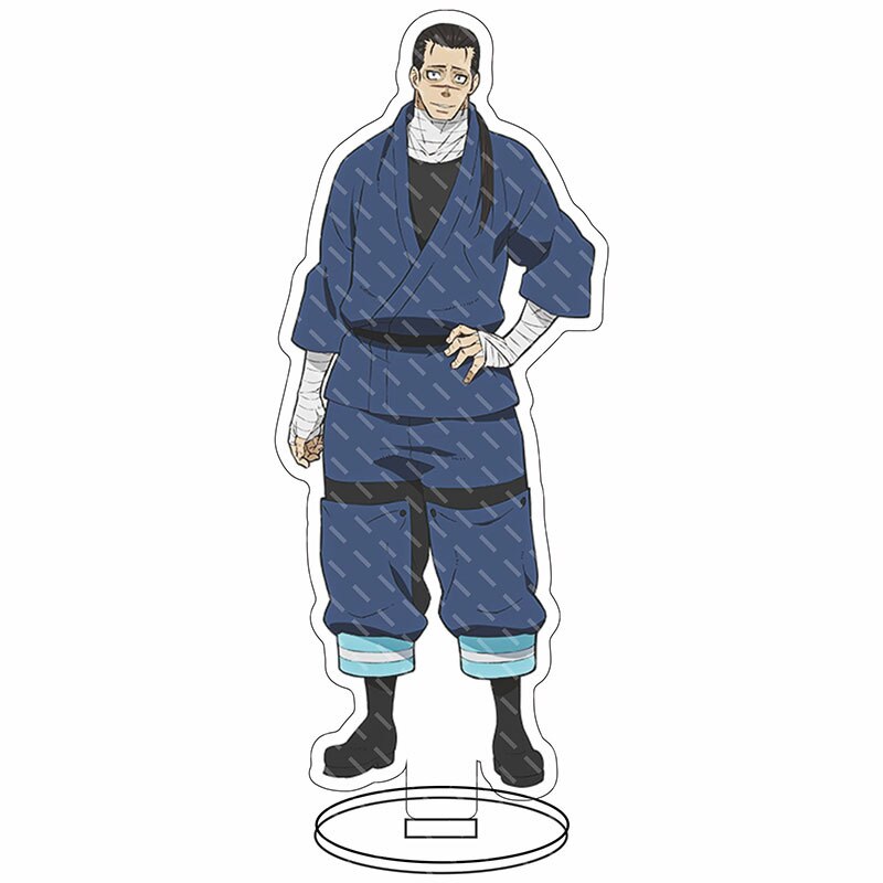 Fire Force Anime Manga Characters Cosplay Acrylic Stand Model Board Desk Interior Decoration Statues Toy Cartoon