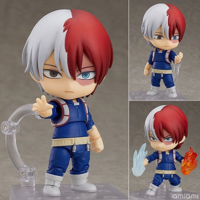 10CM My Hero Academia Anime Figure Midoriya Izuku Bakugou Katsuki Todoroki Shouto GSC Q Version PVC Action Figure Toys