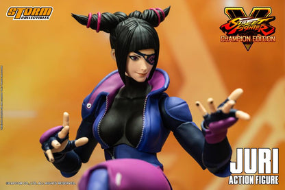 Street Fighter Presale 1/12 Storm Toys Sutorto Fait Han Juri Collectible Anime Games Action Figure Model Toy Desktop Decoration Personaliz Gift