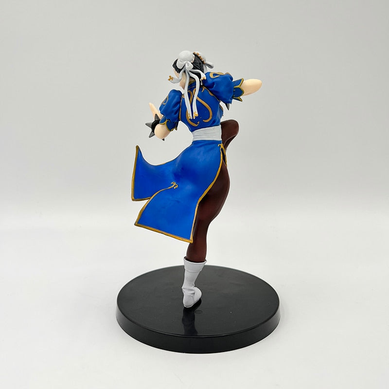 18cm POP UP PARADE Street Fighter Anime Figure Chun Li Battle Costume Action Figure Sexy Girl Figure Collection Model Doll Toys