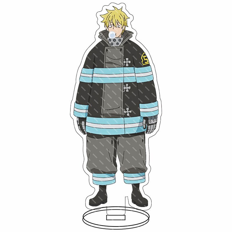 Fire Force Anime Manga Characters Cosplay Acrylic Stand Model Board Desk Interior Decoration Statues Toy Cartoon