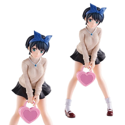 18cm Rent A Girlfriend Chizuru Mizuhara Anime Figure Ruka Sarashina/Sakurasawa Sumi Action Figure Collection Model Doll Toys