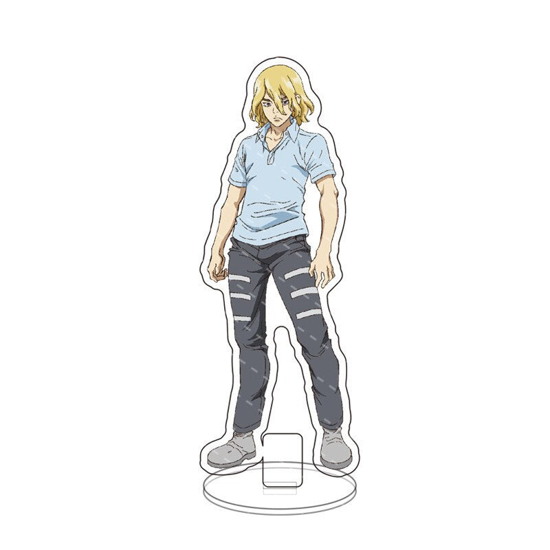 Anime Game Dr. Stone Acrylic Stand Action Figure Toy Ishigami Senkuu PVC Desktop Stand Model Toys Gift Cosply Beauty Collection