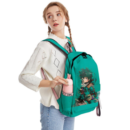 Fashion Novelty My Hero Academia Student School Bags Unisex 3D Print Oxford Waterproof Notebook multifunction Travel Backpacks