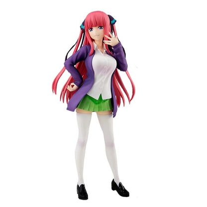 20cm The Quintessential Quintuplets Figure Anime Nakano Miku Action Figure Nakano Ichika Nino Yotsuba Itsuki Figurine Model Doll