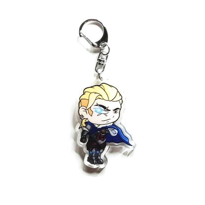 Game Keychain Valorant Sage Killjoy Jett Sova Cypher Man Key Chain for Women Accessories Cute Bag Pendant Key Ring for Fans Gift