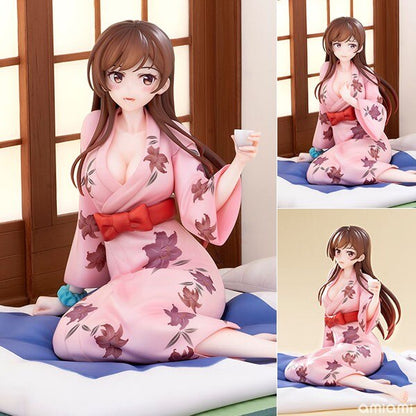 In Stock Original 1/7 HobbyMax BEBOX Mizuhara Chizuru Yukata Ver Rent A Girlfriend Anime Figure Collectible Action Toys Gifts