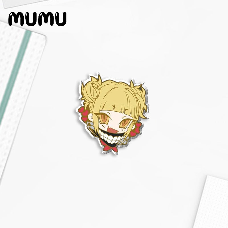 2022 New Anime My Hero Academia Lapel Pin Cute Deku Todoroki Acrylic Brooches Handmade Epoxy Jewelry Shirt Bag Badge