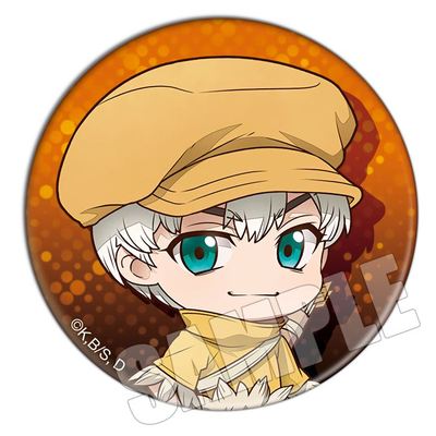 Anime Dr. Stone Ishigami Senkuu Asagiri Gen Shishio Tsukasa Figure 58mm Badge Round Brooch Pin 1930 Gifts Kids Collection Toy