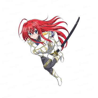 Three Ratels CDM384 High School DxD Rias Gremory Personalized anime sticker for home decoration laptop decals