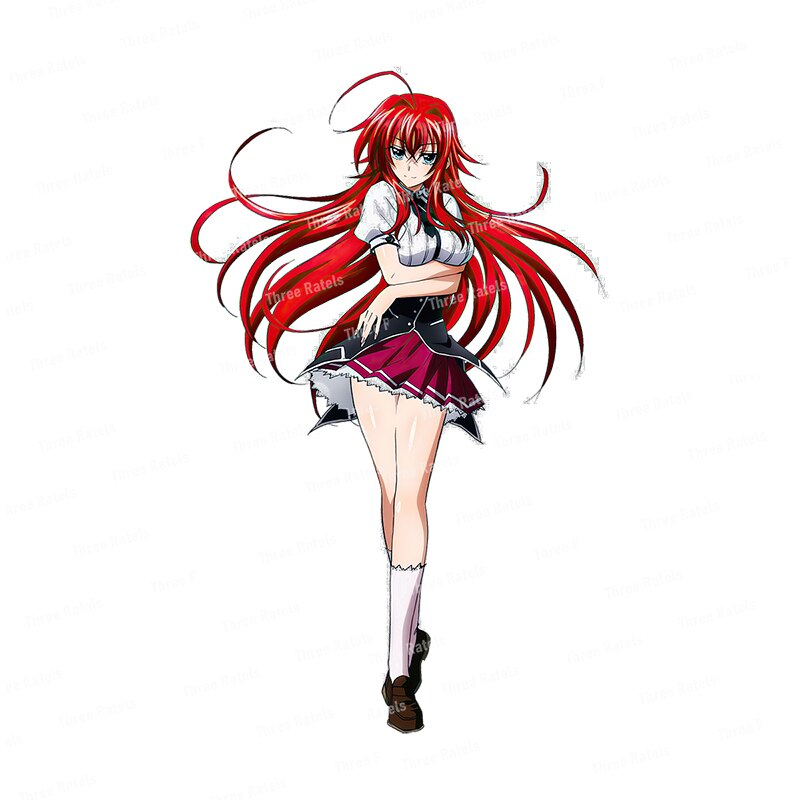 Three Ratels CDM384 High School DxD Rias Gremory Personalized anime sticker for home decoration laptop decals