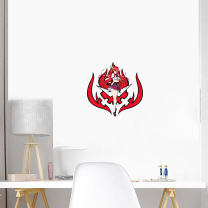 Three Ratels CDM384 High School DxD Rias Gremory Personalized anime sticker for home decoration laptop decals