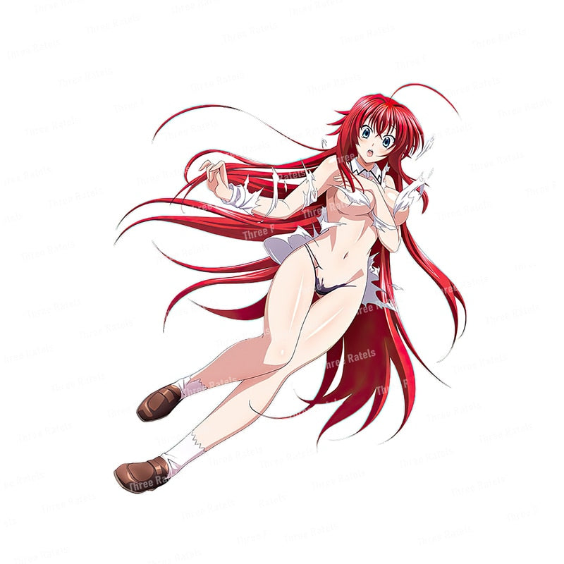 Three Ratels CDM384 High School DxD Rias Gremory Personalized anime sticker for home decoration laptop decals