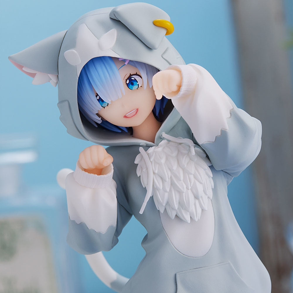 Judai Original Sega Re: Zero Emilia Rem Ram Puck Starting Life in Another World From Zero PVC Action Figure Model Doll Toys