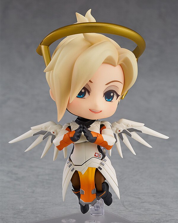 New Hot Game 10cm Overwatch Mercy Action Figure Toys Doll Gift with Box