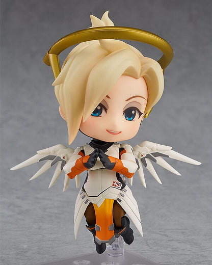 New Hot Game 10cm Overwatch Mercy Action Figure Toys Doll Gift with Box