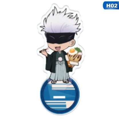 New Fashion Jujutsu Kaisen Yuji Itadori Kugisaki Nobara Acrylic Keychain Key Rings Badge Fine Jewelry