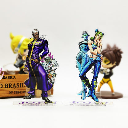 JOJO JOjO's Bizarre Adventure Stone Ocean Jolyne Kujo Enrico Pucci acrylic stand figure model plate holder cake topper anime