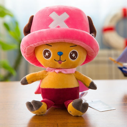 55CM Cartoon One Piece Plush Toys Chopper Plush Doll Stuffed Anime Cute Toy, Chopper Doll Best Gift For Children