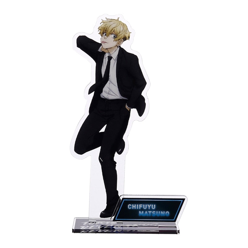 Anime Tokyo Revengers Acrylic Stand Animation Peripheral Action Figure Model Toys Desktop Plate Decoration Office Stationery