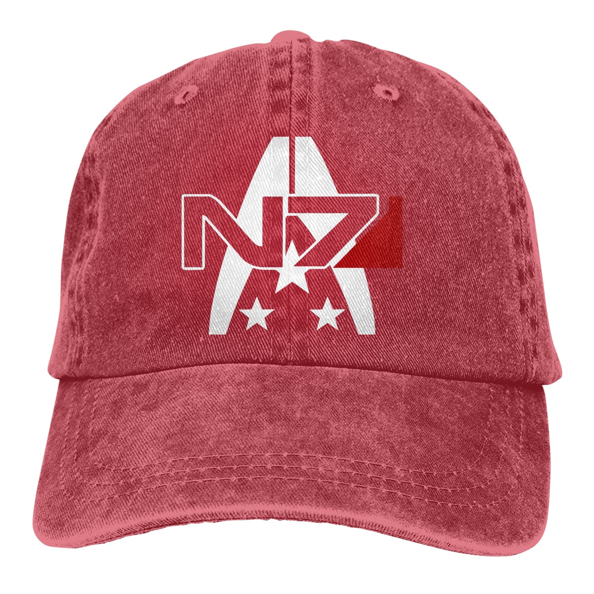 N7 Alliance Baseball Caps Peaked Cap Mass Effect Commander Shepard Game Sun Shade Hats for Men