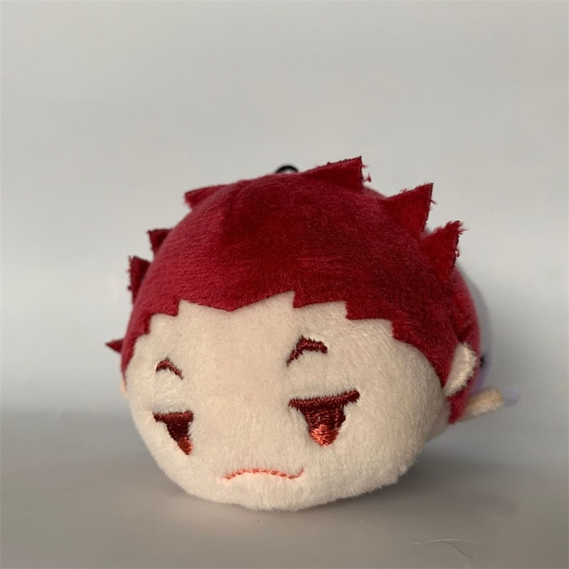 Stuffed Anime Haikyuu Plush Doll Pendant Toys Haikyuu Kuroo Tetsurou Nekoma Kenma Shoyo Kageyama Crouching Doll Backpack Pendant