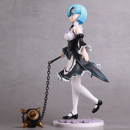 21cm Re: ZERO Starting Life in Another World Rem Anime Figure Rem Meteor Hammer PVC Action Figure Collection Model Doll Gift